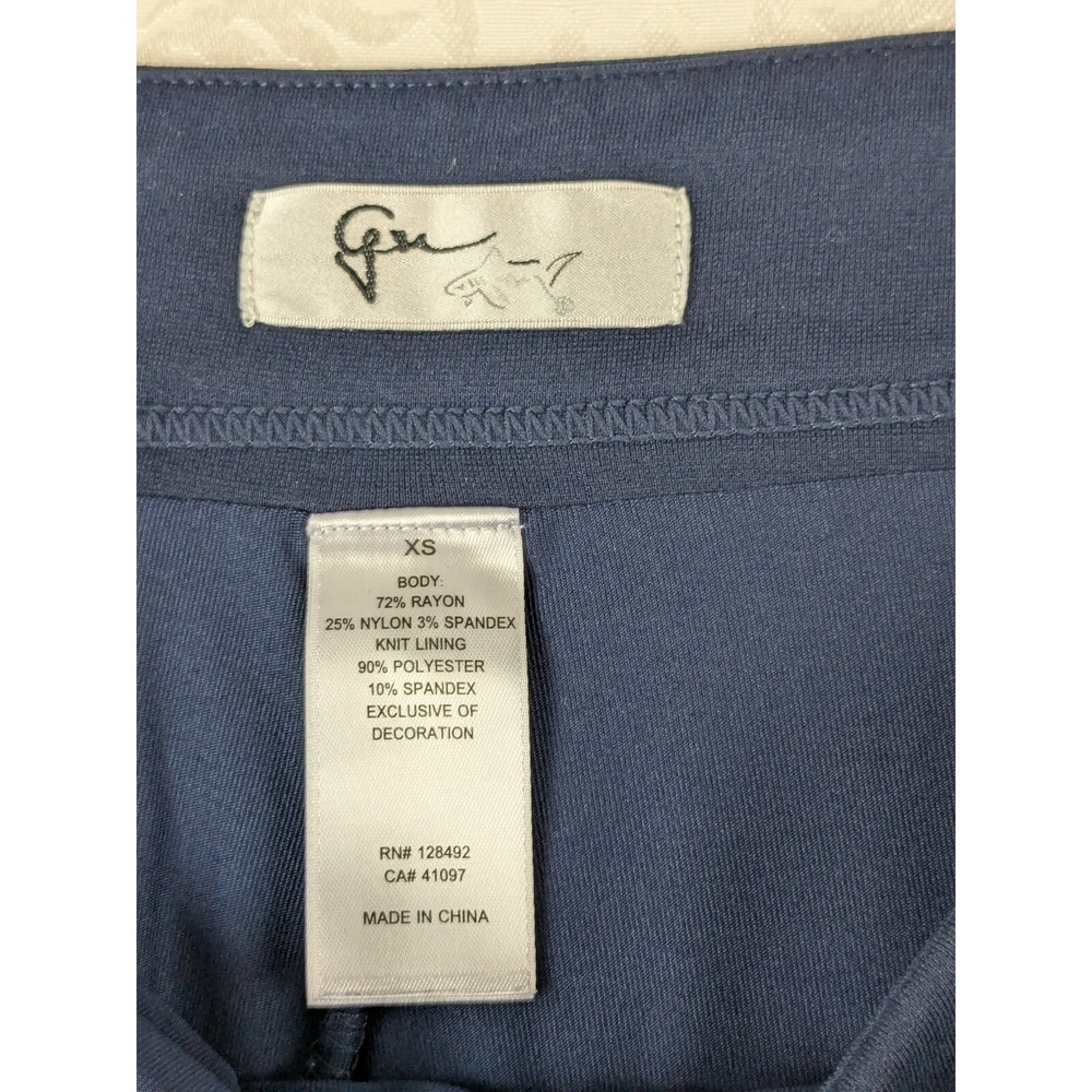 Greg Norman Womens Navy Blue Golf Skort Comfort Control Panel Size XS - Picture 5 of 9